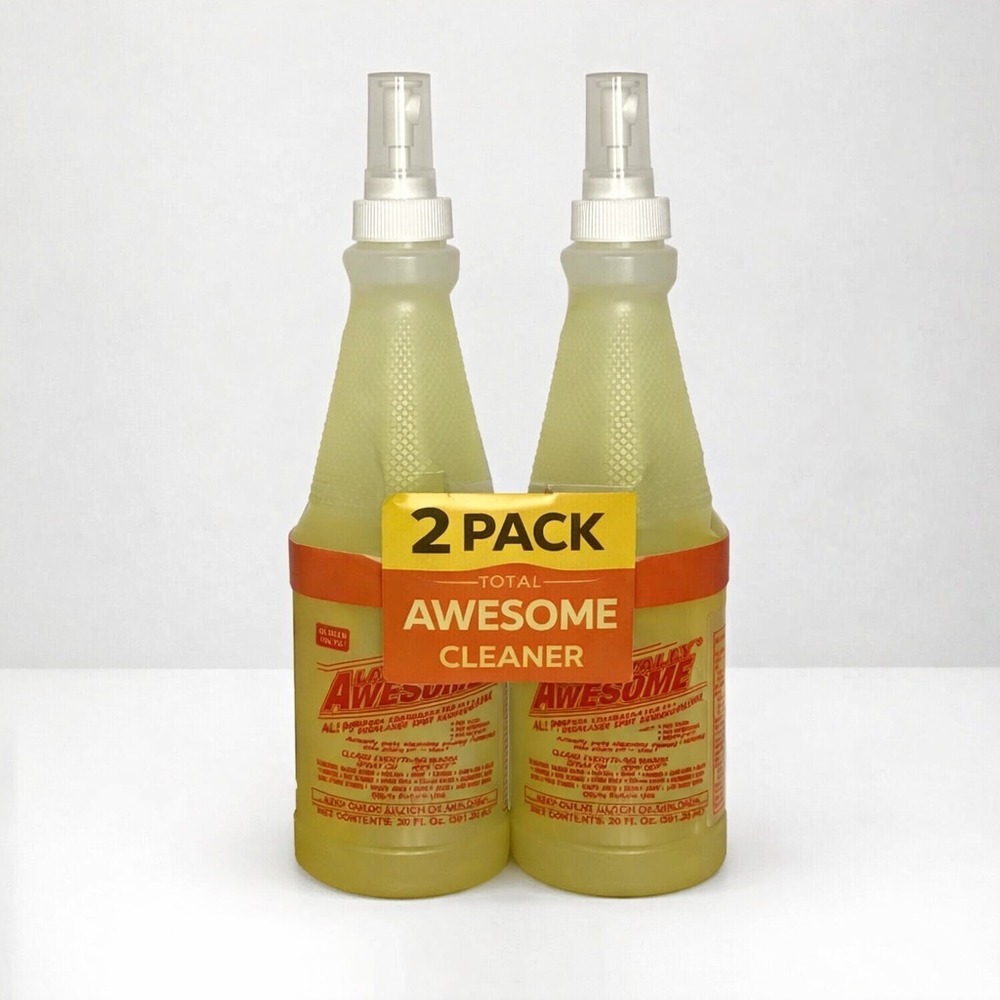 2x LA's Totally Awesome All Purpose Cleaner 32oz Bottles